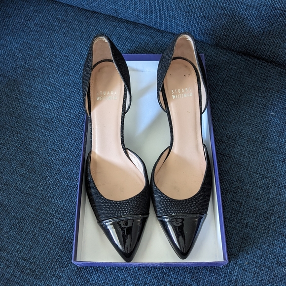 Stuart Weitzman Black Pumps - Picture 2 of 7